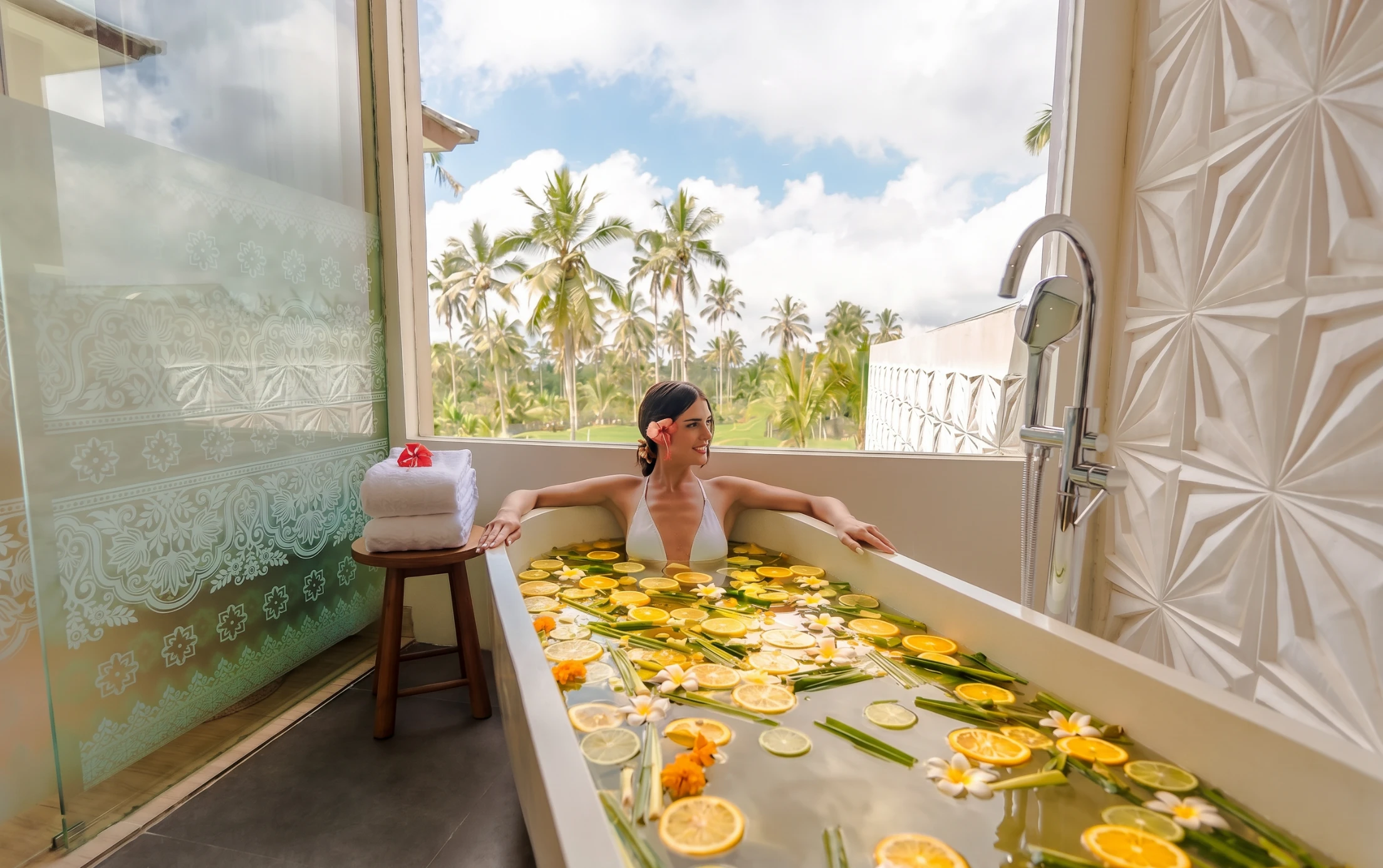 Body Rejuvenation - Lemongrass & Citrus Bath at Khastana Hadi Tegallalang Ubud